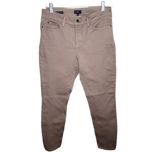 Nydj Ami khaki skinny legging jeans size 10